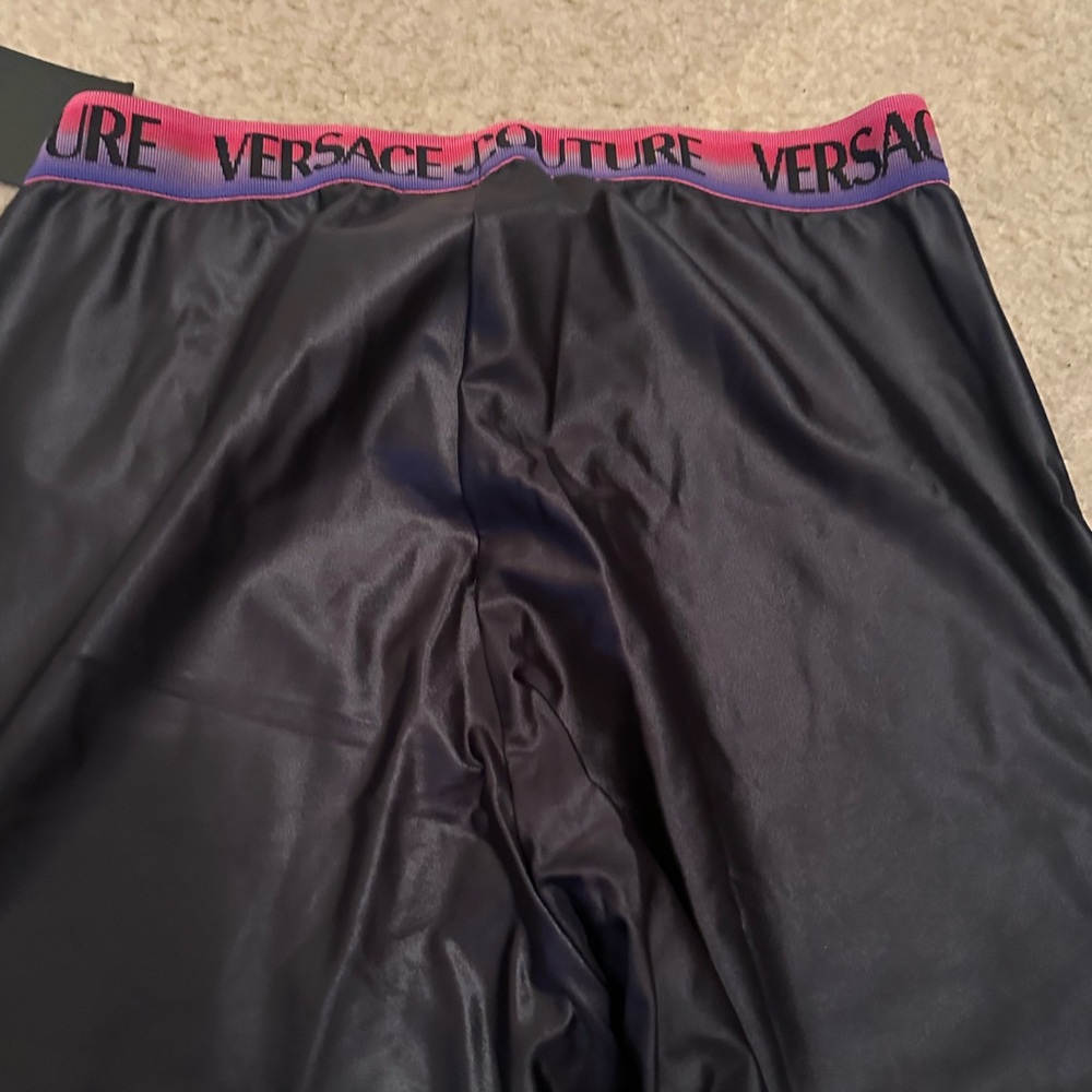 Versace Women's Black Leggings